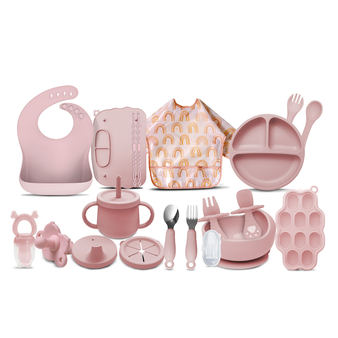 Complete Feeding Set Pink