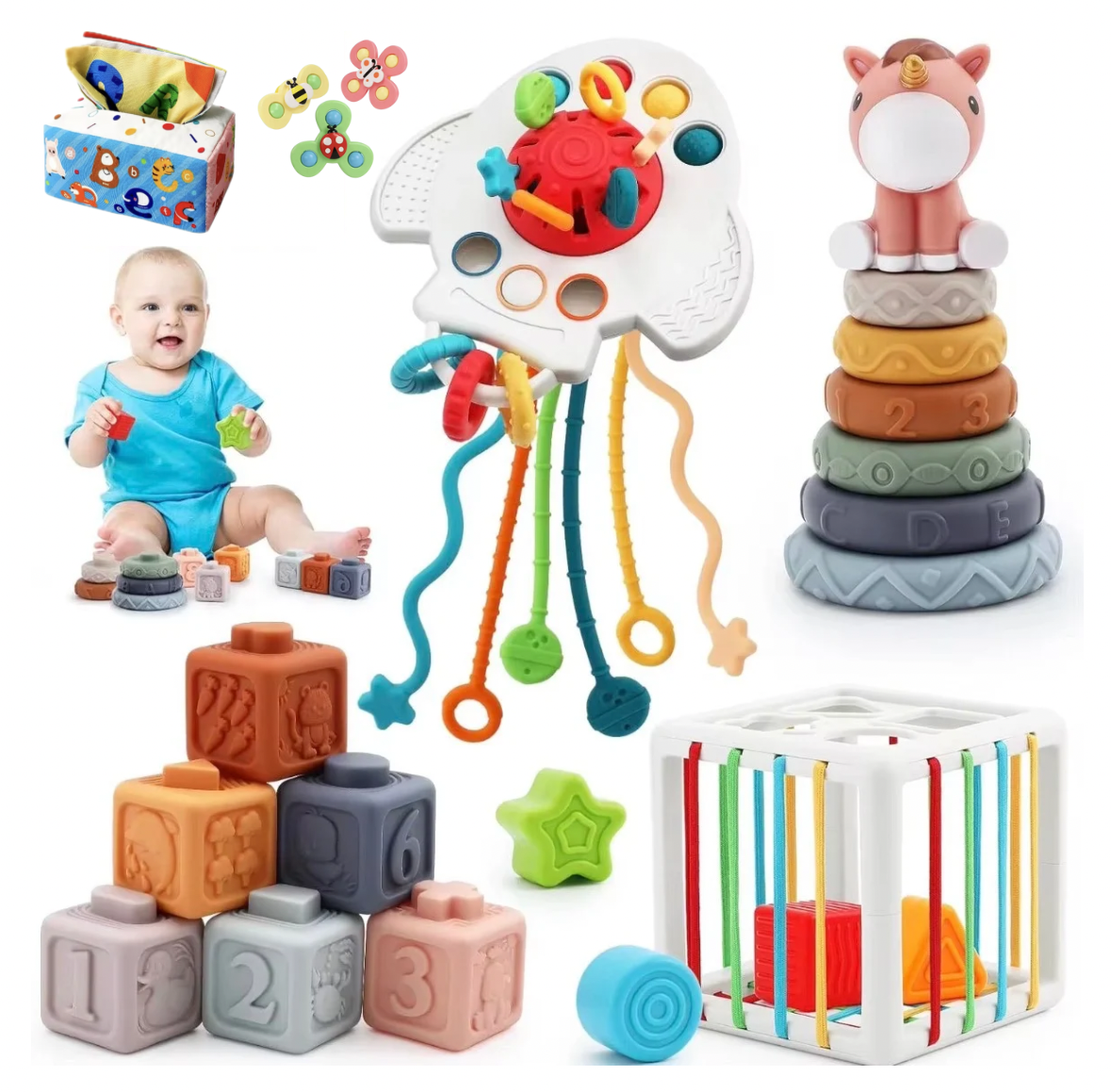 6 in 1 Montessori Toys